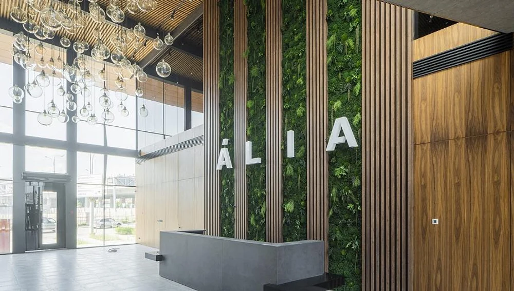 Офис продаж ЖК "ALIA"
для девелоперской компании ViHolding