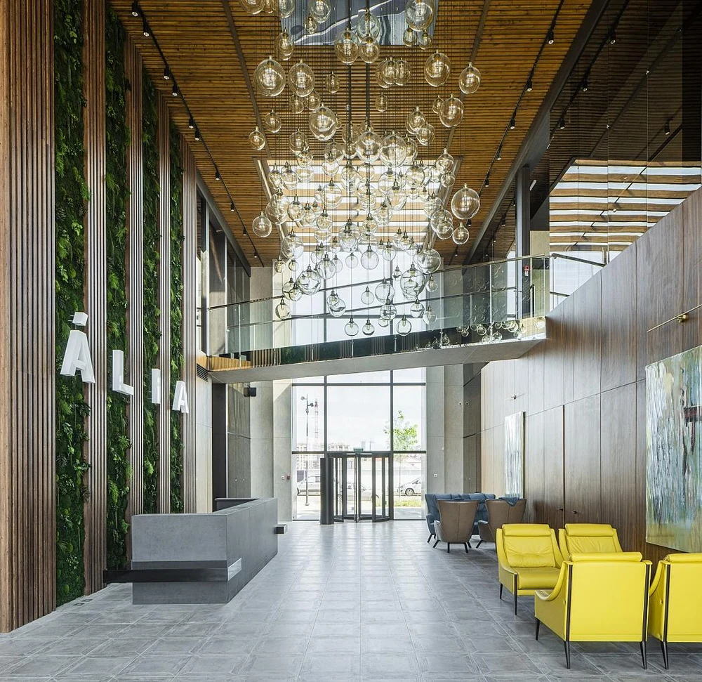 Офис продаж ЖК "ALIA"
для девелоперской компании ViHolding